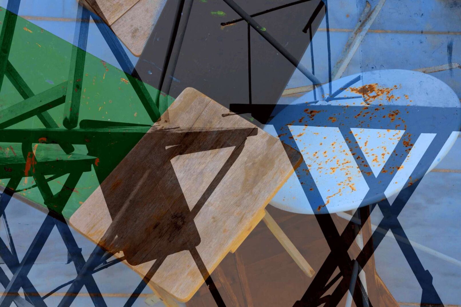 abstract photos of a table
