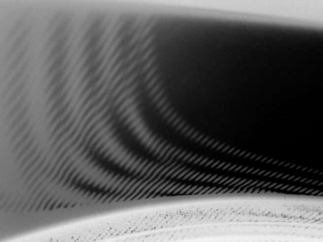 Abstract black and white image