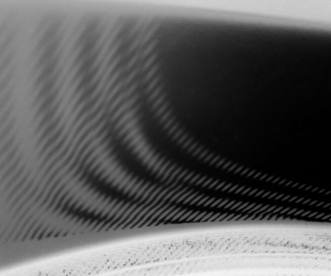 Abstract black and white image