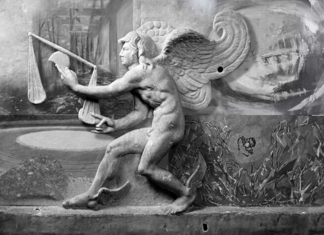 Sculpture of an angel