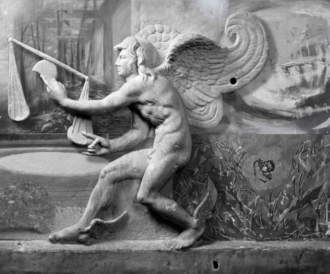 Sculpture of an angel