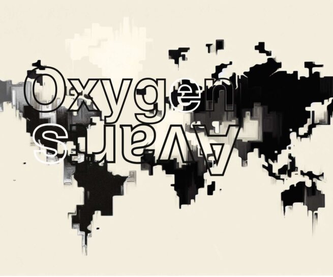World map with the tag Oxygen Avarts