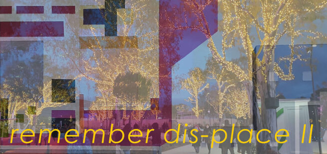 remember this place, digital image with photos pf nature blended together