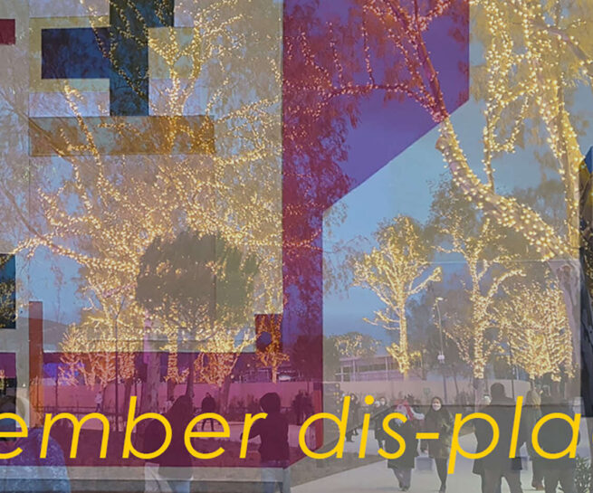 remember this place, digital image with photos pf nature blended together