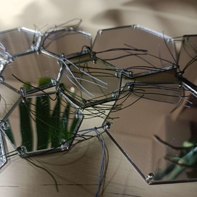 artwork made by plexiglass