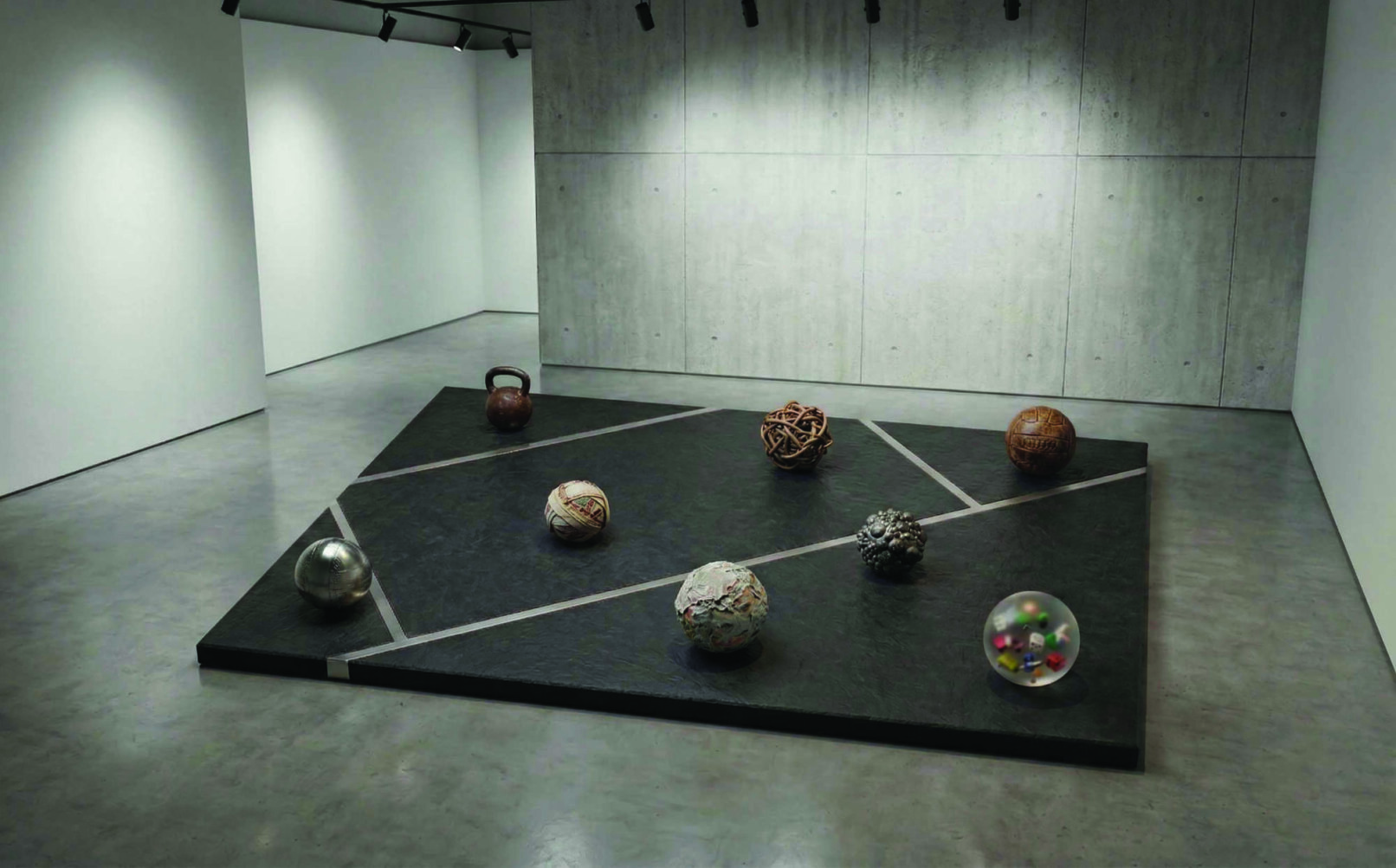large sculptural balls