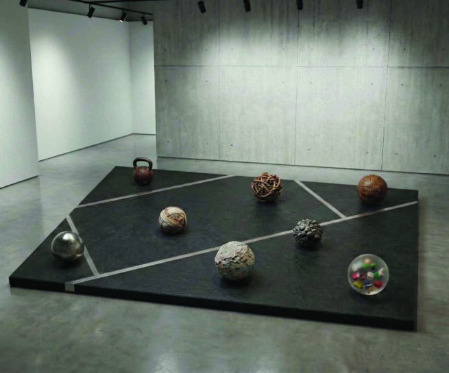 large sculptural balls