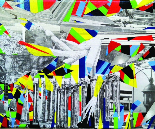 abstract collage